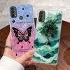 For Motorola Moto E40 / Moto E30 / Moto E20 Case Clear Silicone Jelly Soft TPU Back Cover Cute Rabbit Cat Dinasaur Phone Cases