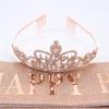 Happy Birthday Crown Letters Happy Birthday Crown Headband Crystal Tiara Hair Accessories Party Supplies