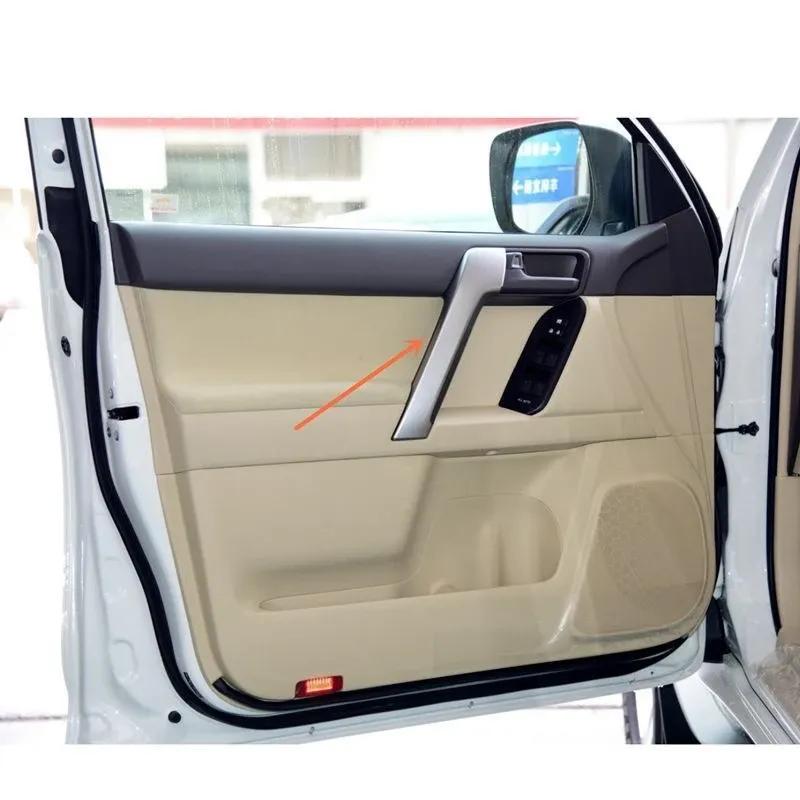 ABS Car Interior Door Handle Decoration Cover Trim For Toyota Land Cruiser Prado FJ150 2010-2018 74222-60150 74221-60160