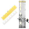 Fishing Pole Holder Wall Mount, Rod for Garage, Vertical Rack,