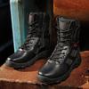Herren Warme Rutschfeste Outdoor Winterstiefel Freizeitschuhe