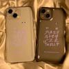 Fun Personalized Text Suitable for iPhone17 Mobile Phone Case 15pro Niche X Apple 14 All-inclusive 13 Simple and Anti-drop