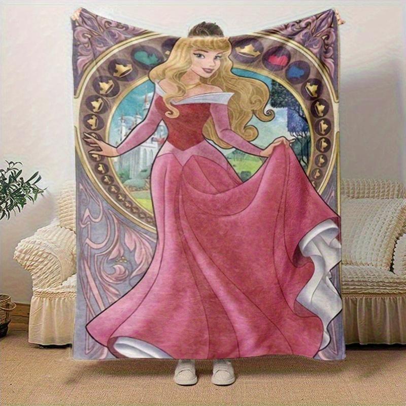 1 pezzo Coperta Decorativa Principessa Disney Aurora Perfetta per Divano, Letto, Viaggio