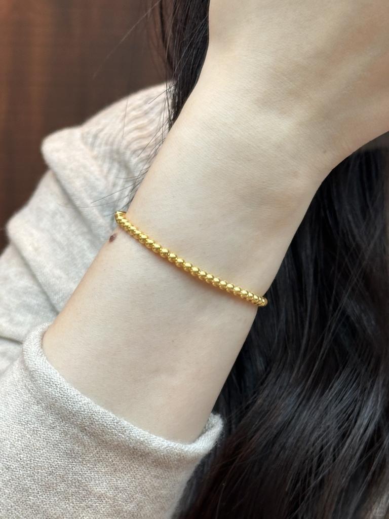 Transfer Koi Handornamente Goldperle Kleiner Fisch Armband für Damen 2024 Neuer Stil Goldperle Perlen Glücksbringer Armband Heißer Verkauf