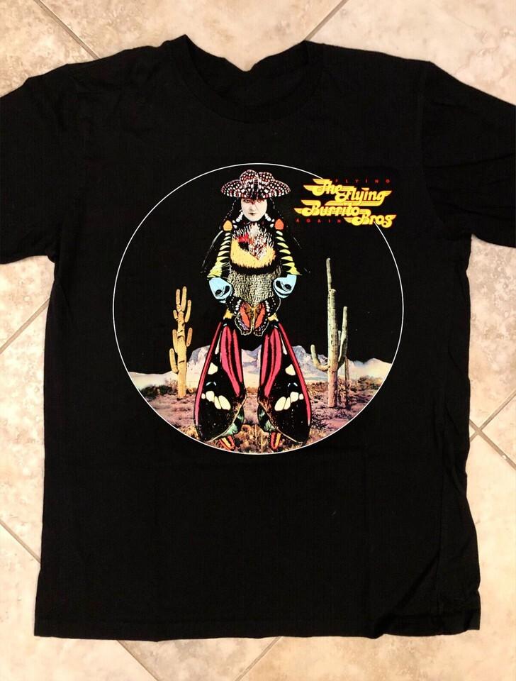 New The Flying Burrito Brothers Flying Again Cotton Unisex S-5XL Shirt Unisex T-Shirt L