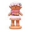 Gingerbread Man Figurine Christmas Resin Gingerbread Statue with Dress/Suit Holiday Tabletop Ornament for Home Kitchen Mantel Decorations