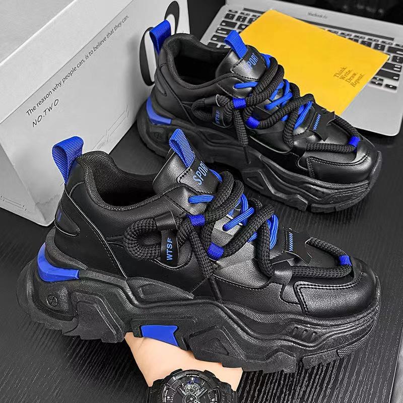 Fashion Men Chunky Sneakers Casual Designer Running Shoes Fashion Non-slip Luxury Brand Shoes for Men Vulcanize Shoes Zapatos De Hombre