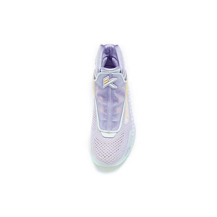 Anta KT5 Game Ready High top Basketball Shoes Men's Light Purple 112021101-9
