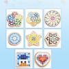 High-value Hot Sale Mosaic Coaster Creative Set Material Tools Handmade Decoration Gift Kindergarten Art Gift Card