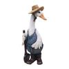 Resin Animal Sculpture Cartoon Miniatures Figurine Micro Landscape Ducks Statue  Gift