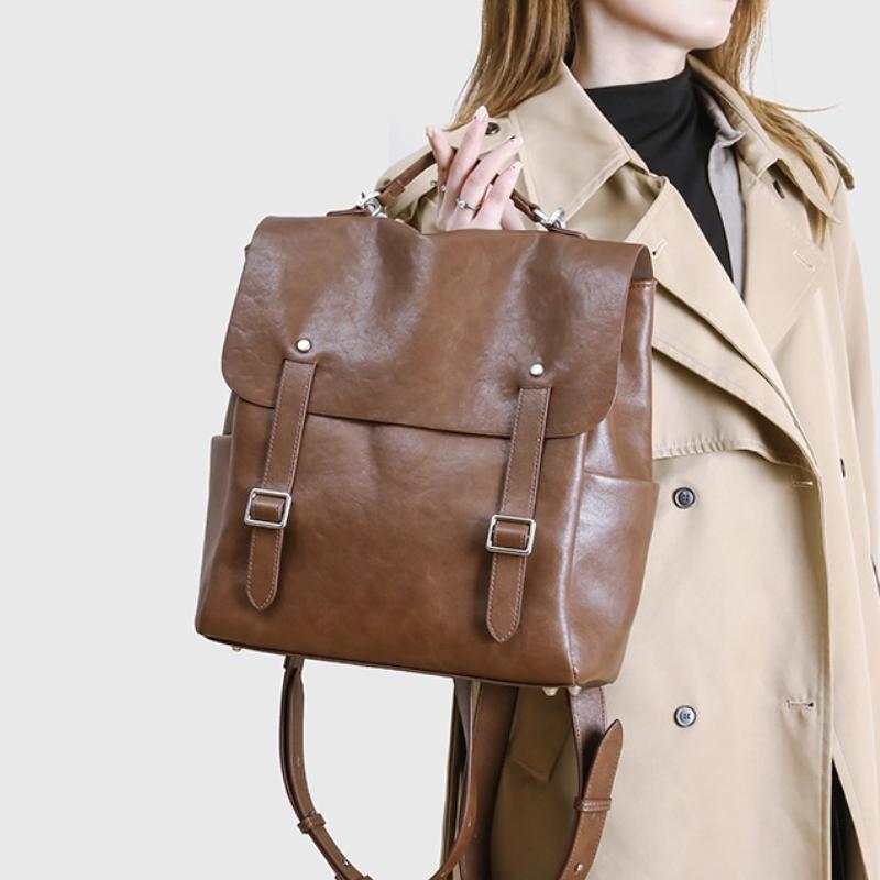 Neue große Kapazität Doppelschultertasche Luxuriöse Reise-Computertasche Leichter neuer Ausflugsrucksack Pendler College-Student