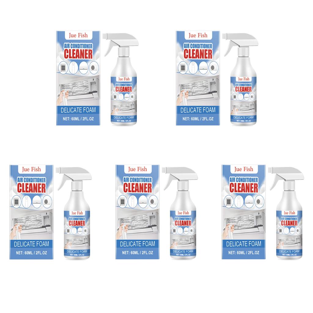 Air Conditioner Cleaner Spray Deeply Cleans Internal Dust Bacteria Removes Odors Washing Foaming Cleaner No Disassembly Washing