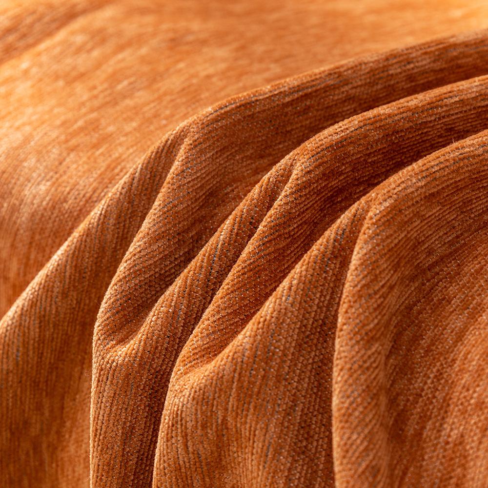 Легкое роскошное скандинавское однотонное полотенце для дивана из шенилла — фото 10