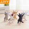 Cat Pen Holder Handmade Doll Toy Easter Gift Home Decor Bookshelf Decoration Animal Statue Miniature Figurine Desk Ornament