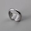 Non-fading Heart-Shaped Titanium Steel Ring - Versatile Jewelry for Men and Women