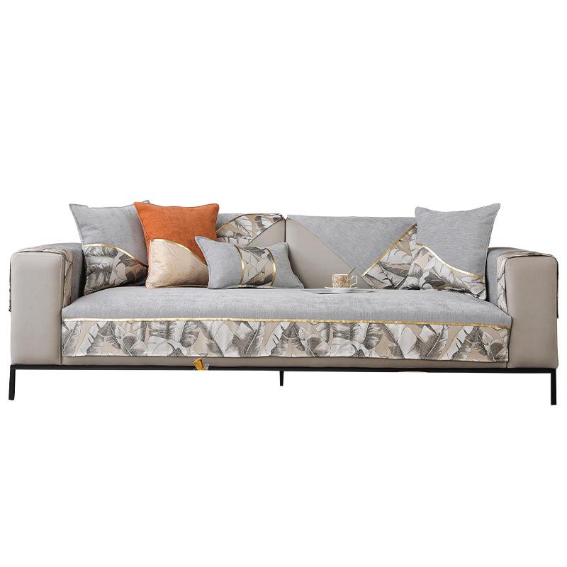 Chenille Sofa Cushion Four Seasons Universal Light Luxury High-End Non-Slip Simple Cushion Sofa Cover All-Inclusive Universal Cover