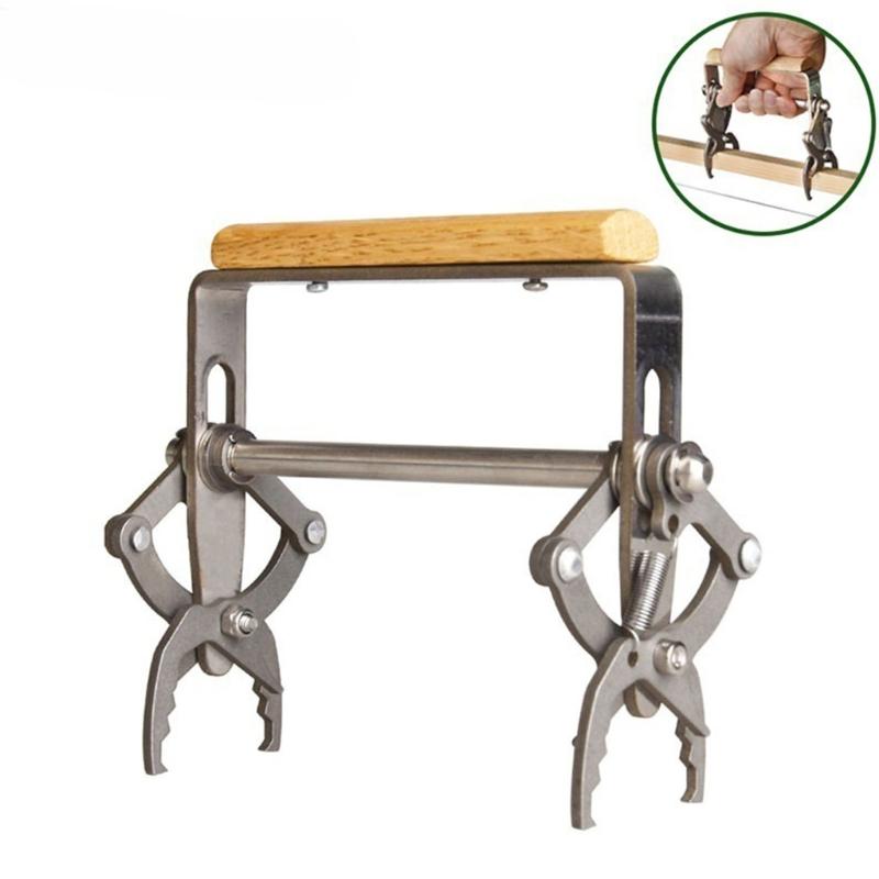 

Beekeeping Frame Lifter Tool Stainless Steel And Hardwood Handle For Secure Hives Frame Handling CN