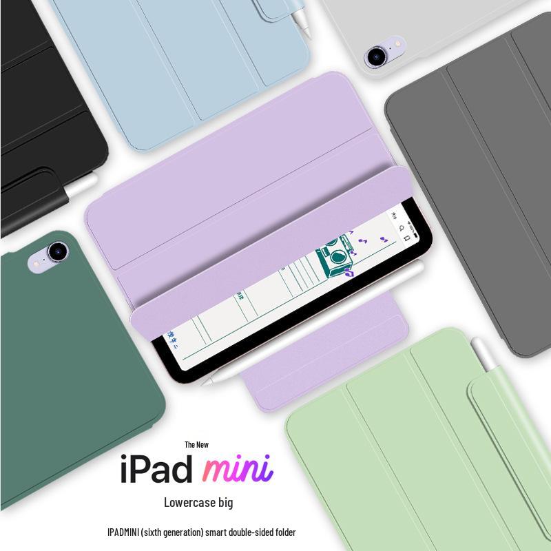 2025 iPad Air M3 Magnetic Leather Case, Double-Sided Clip, 12.9" for Air 4/5/6, MINI 6/7, Pro 11/13 Screens