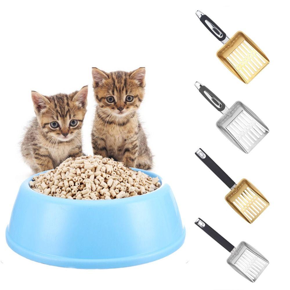 Long Handle Cat Litter-Scoop Openworked Scooper Creative Cat Poop Scoop  Cat Supplies