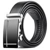 Men's Durable Automatic Buckle Leather Belt - Versatile Youth Business Trend Waistband