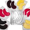 24 Paar Augenpads Form Kunststoff Transparent Augenpflaster Formen Tablett für Gesichtsmaskenmaschine