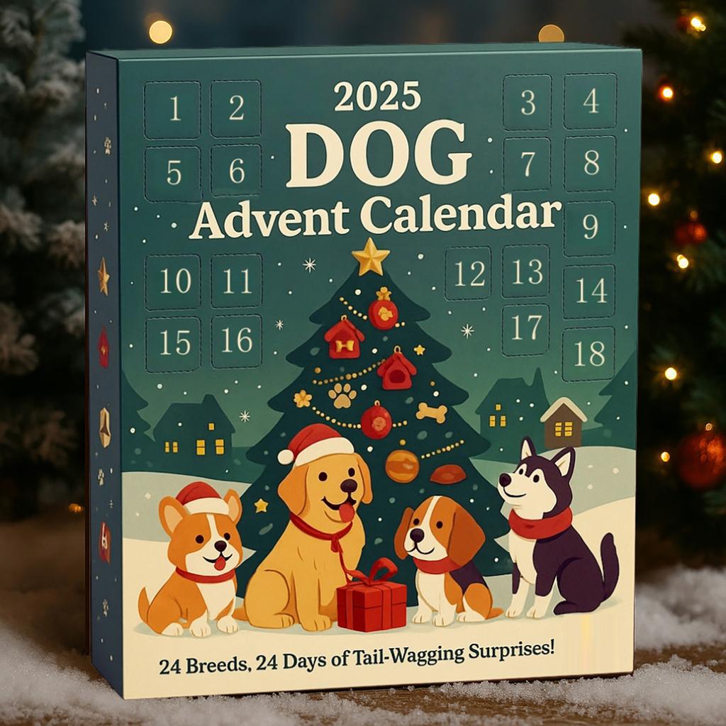 Adventní kalendář 24 dní odpočítávací kalendář se sběratelskými hudebními postavičkami, Adventní kalendář