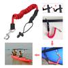 Elastic Paddle Leash Kayak Canoe Safety Fishing Rod Rowing Boats Coiled Lanyard Cord Tie Rope