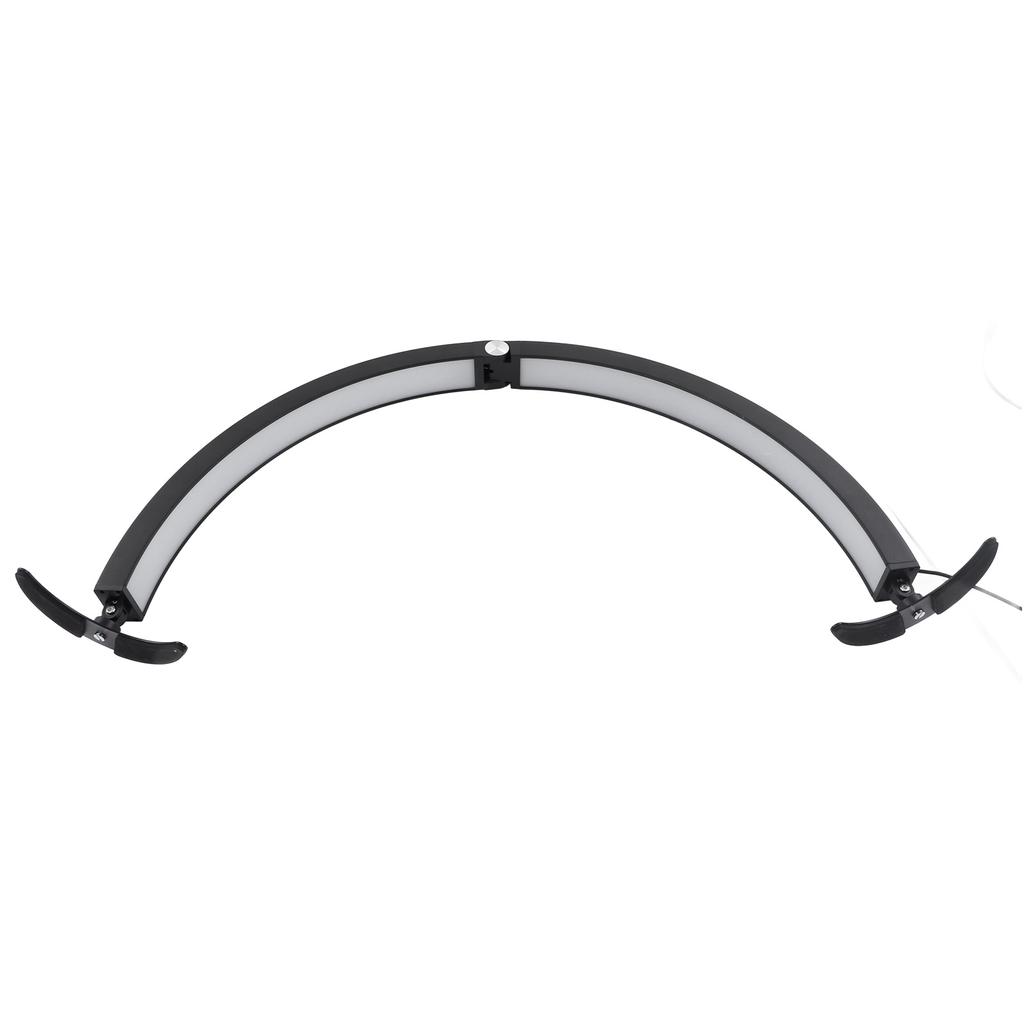 28 Inch 40W Half Moon Beauty Lamp 2000LM U Shaped Half Moon LED Nail Desk Light with Remote Control 110‑240V UK Plug