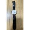 Used Quartz Watch White Dial Gold Case