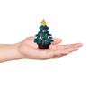Kawada Nanoblock Christmas 140 x x Ages 12 and Interior Tree, pieces, 4.8 4.8 7.2 cm, up, Decor, Hobby, NBC_381