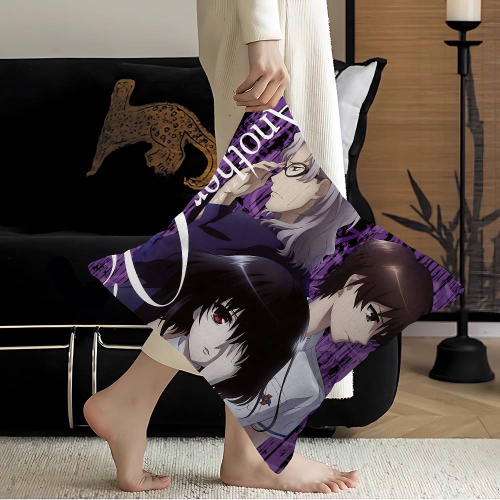 Japanese Horror Anime Another Pillowcase Toon Gift Cushion Cover Bedroom Home Sofa Chair Seat Decor Pillow Case