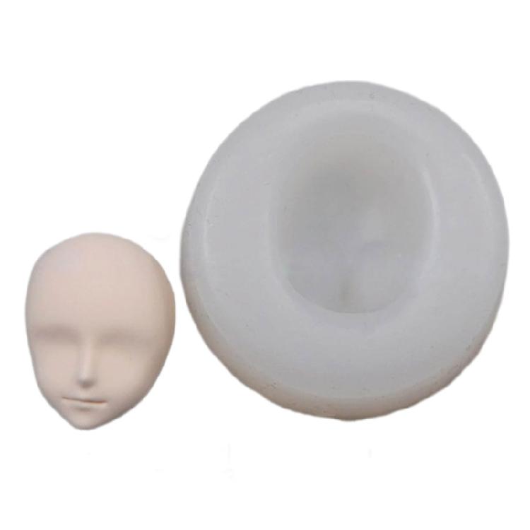 Baby Head Mould Clay Resin Mould for Making Cake Fondant Decorations