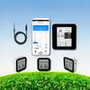 Tuya WiFi Luftqualitätsmonitor & Smarte Wetterstation, Drahtloses Innen-/Außen-Thermometer & Hygrometer