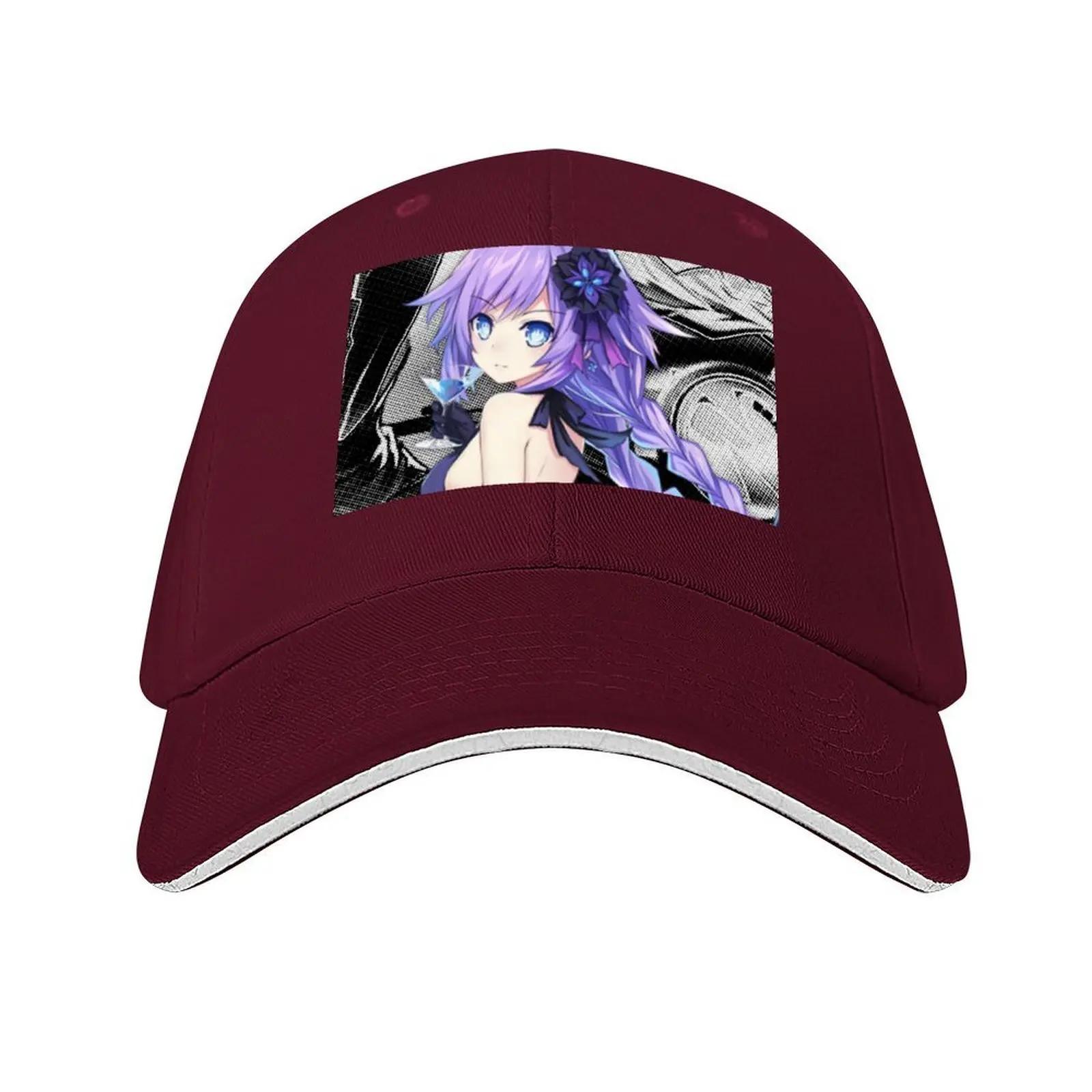 Neptune HyperdiUnisexsion Neptunia Baseball Cap Rave Golf Wear derby hat funny hat Boy Womens