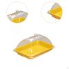 Cake Stand with Dome Plate Elegant Convenient Serving Dish Cover Platter for Holiday