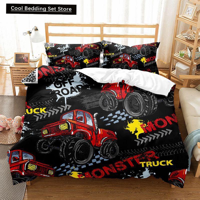 Hippie Graffiti Duvet Cover Set King Queen Size for Kids Boys Youth Polyester Comforter Cover Modern Street Art Bedspread Cover