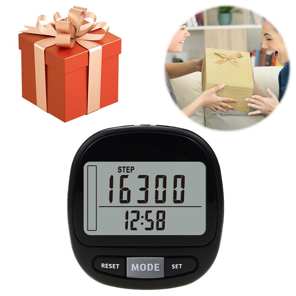 3D Pedometer Simple Step Counter Large LCD Display Walking Step Counter Battery Operated Accurate Steps Tracker for Men Women China Mainland
