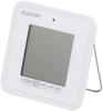 ELECOM OND-03WH Digital Thermo-Hygrometer with Heatstroke and Virus Prevention Alarm, Compact Size, White