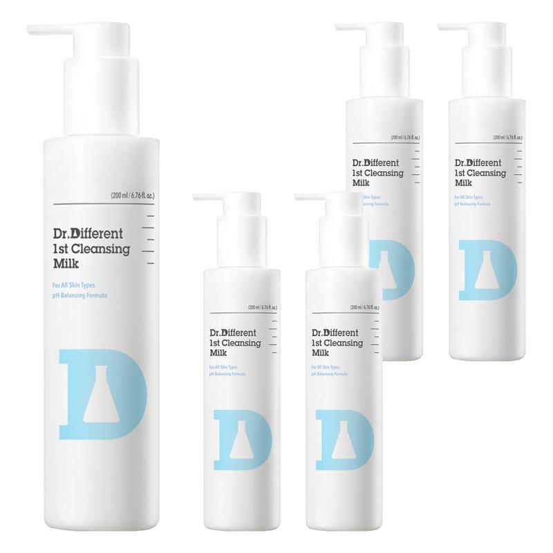Dr. Different First Cleansing Milk, 200ml, 5 pcs