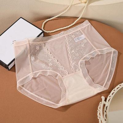 Damen-Slip, transparent, Spitze, Unterwäsche, Retro, leicht, luxuriös, sexy Unterwäsche