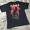 Vtg Mudvayne Nu Metal Black Red Crow Skull T Shirt SA508