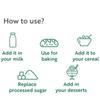 The Divine Foods Organic Palm Candy – Natural Sweetener & Sugar Alternative, Unrefined, Vegan, Non-GMO, Perfect for Coffee, Tea & Recipes (250g)