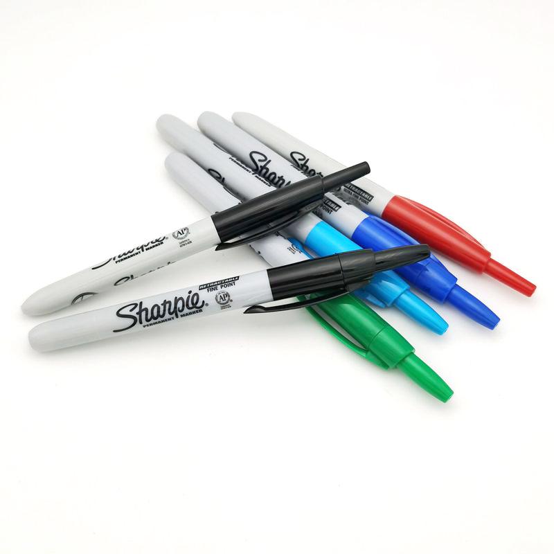 Sanfu Sharpie 32701 Oily Retractable Press Pen Marker