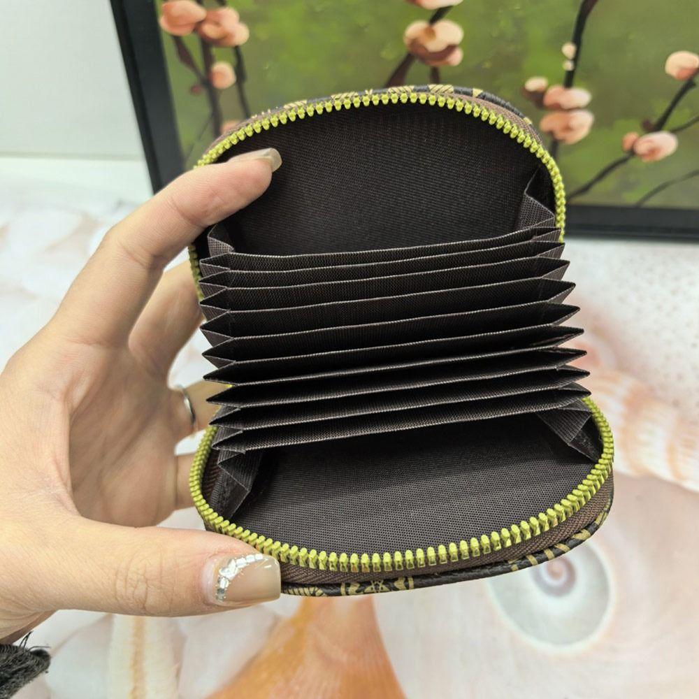 Multi Functional Little Bear Card Holder Integrated Multi-Card Slot Wallet Short Style Large Capacity Coin Purse Women