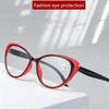 New Fashion Cat Eye Glasses Reading Glasses Women Men Hyperopia Computer Eyeglasses Blue Light Glasses Diopter +1.0~+4.0