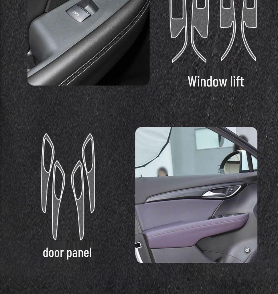 Buick Envision (26 Models) Center Console & Gear Shift Protection Film - Navigation Screen Tempered Film