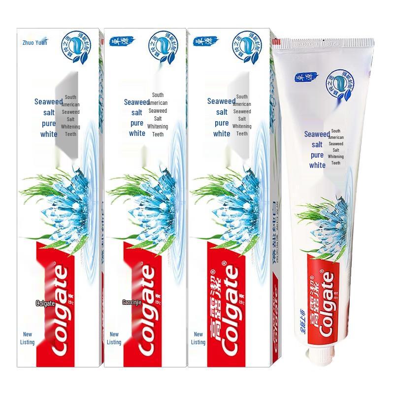 

Зубная паста Colgate Algae Salt Pure White для ухода за деснами (3x120г)