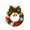 Christmas Bells Ornament Knitted Santa Hanging Bells Christmas Tree Decorations For Indoor Outdoor Decoration