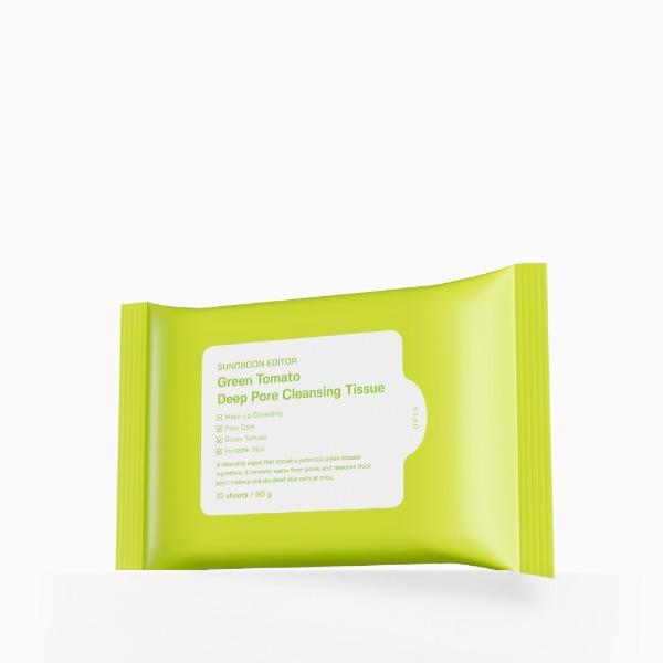 Green Tomato Deep Pore Cleansing Tissues
