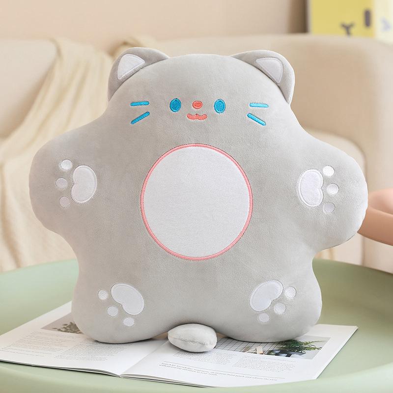 Soft cat throw pillow plush toy doll kitten doll home pillow cushion girl doll